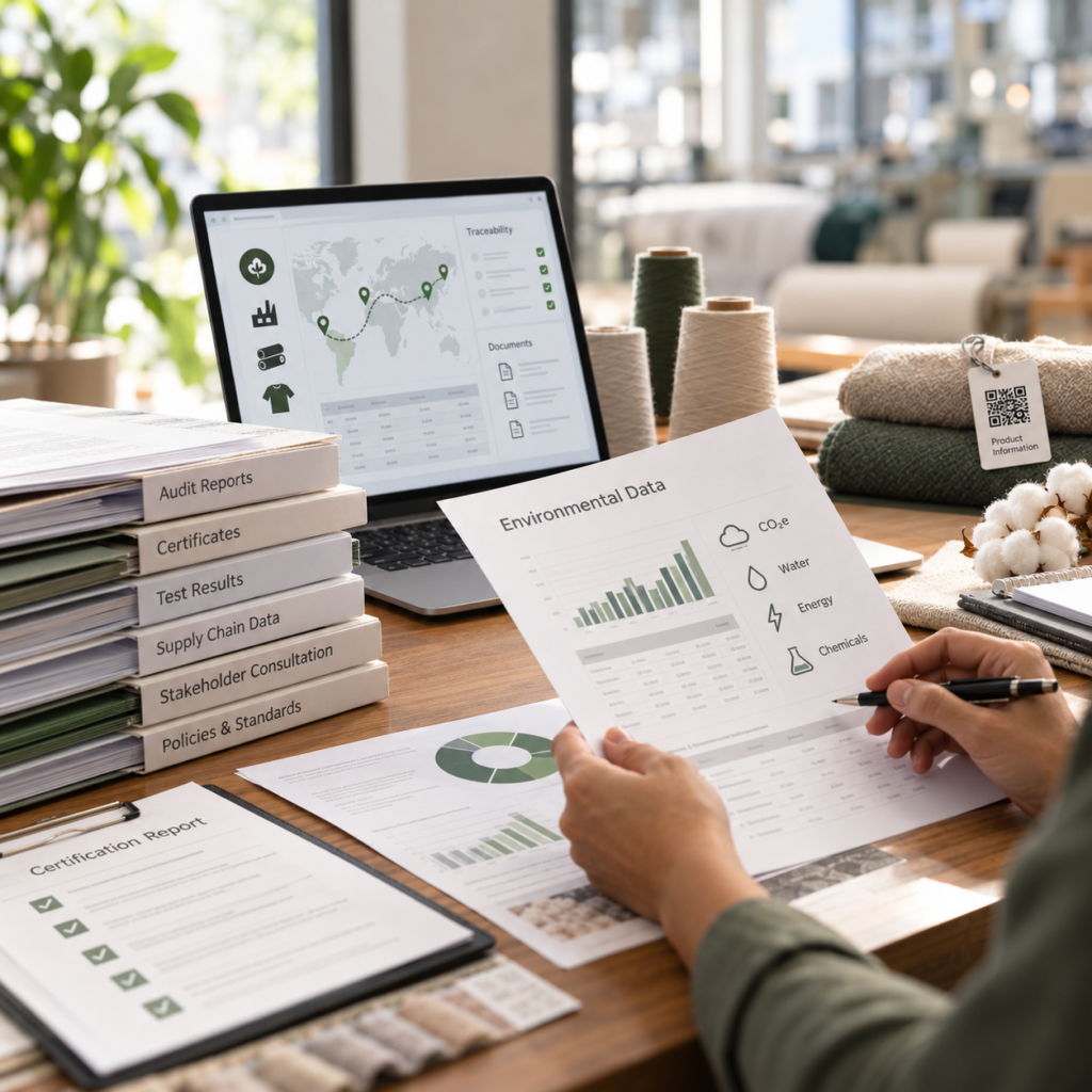 Environmental Data and Textile Traceability